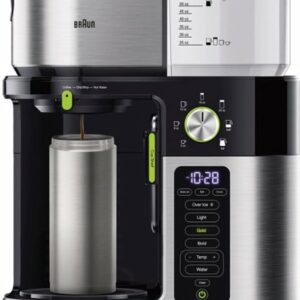 Braun - MultiServe Drip Coffee - Black/Stainless Steel