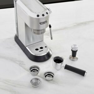 De'Longhi - EC885M Dedica Arte Pump Espresso Machine - Stainless Steel