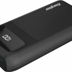 Energizer - Ultimate Lithium 20,000 mAh 22.5W PD USB-C Universal Portable Battery Charger/Power Bank with LCD Display - Black