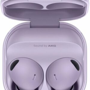 Samsung - Geek Squad Certified Refurbished Galaxy Buds2 Pro True Wireless Earbud Headphones - Bora Purple