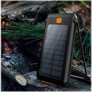 ToughTested - LED10 10,000 mAh Portable Charger for Most USB-Enabled Devices - Black