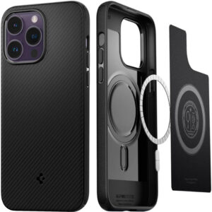 Spigen - Core Armor MagFit Case for Apple iPhone 14 Pro - Black