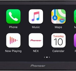 Pioneer - 6.8" Wireless Android Auto™ and Apple CarPlay® Bluetooth® Digital Media (DM) Receiver - Black