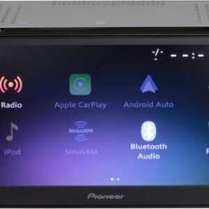 Pioneer - 6.8" Wireless Android Auto™ and Apple CarPlay® Bluetooth® Digital Media (DM) Receiver - Black