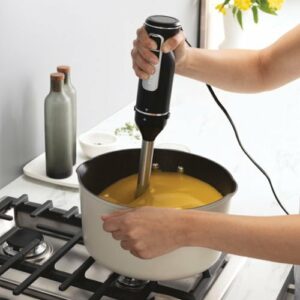 Ninja - Foodi Power Mixer System 5-Speed Hand Blender and Hand Mixer Combo with 3-Cup Blending Vessel - Black