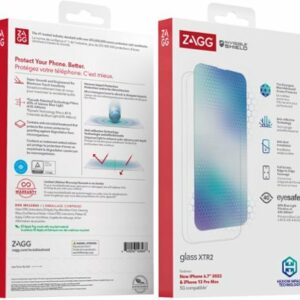 ZAGG - InvisibleShield Glass XTR2 Screen Protector for Apple iPhone 14 Pro Max