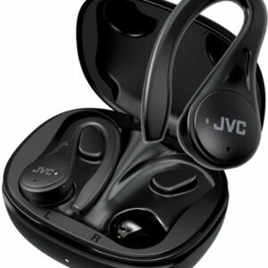 JVC - Fitness True Wireless  Headphones - Black