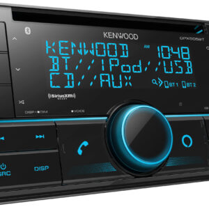 Kenwood - Bluetooth CD Receiver Alexa Built-In Satellite Radio Ready - Black