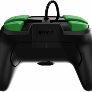 PDP - REMATCH Wired Controller: 1-Up Glow in the Dark For Nintendo Switch, Nintendo Switch - OLED Model - Green/Black