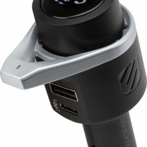 Scosche - Pro Bluetooth FM Transmitter with Power Delivery - Black