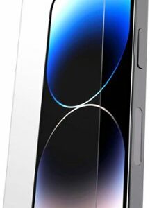 BodyGuardz - Pure 3 Glass Screen Protector for Apple iPhone 14 Pro - Clear