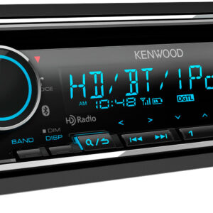 Kenwood - Bluetooth CD Receiver with Alexa Built in and Satalite Radio Ready - Black