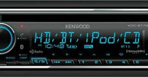 Kenwood - Bluetooth CD Receiver with Alexa Built in and Satalite Radio Ready - Black