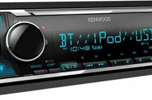 Kenwood - Bluetooth Digital Media (DM) Receiver with Alexa Built-In and Satellite Radio-Ready - Black