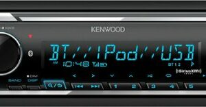 Kenwood - Bluetooth Digital Media (DM) Receiver with Alexa Built-In and Satellite Radio-Ready - Black