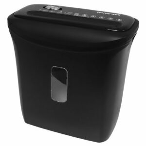 Honeywell - 6-Sheet Crosscut Paper Shredder - Black