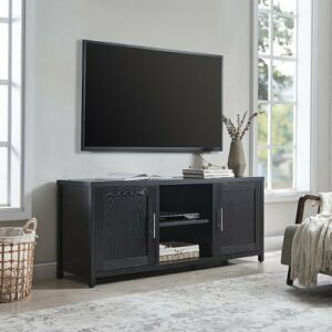 Camden&Wells - Strahm TV Stand for Most TVs up to 65" - Black Grain