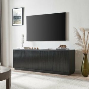 Camden&Wells - Hanson TV Stand for Most TVs up to 75" - Black Grain