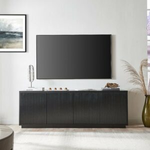 Camden&Wells - Hanson TV Stand for Most TVs up to 75" - Black Grain