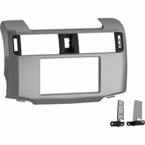 Metra - Dash Kit for Select 2010-2023 Toyota 4Runner DIN DDIN - Silver