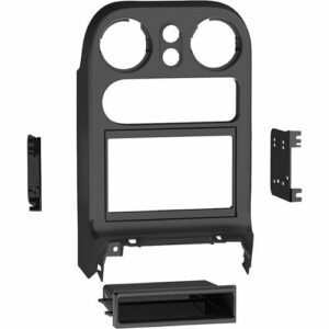 Metra - Dash Kit for Select 1990-1993 Mazda Miata DIN DDIN - Black