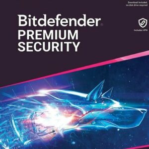 Bitdefender - Premium Security (10 Device) (1-Year Subscription) - Android, Apple iOS, Mac OS, Windows