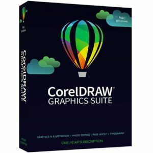 Corel - DRAW Graphics Suite  (1-Year Subscription) - Mac OS, Windows