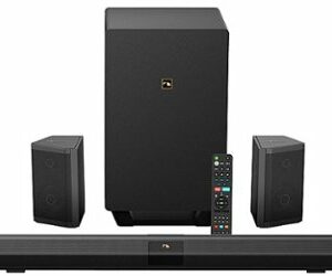 Nakamichi - Shockwafe 7.1.4Ch 850W Soundbar System with 10” Wireless Subwoofer, Dolby Atmos, eARC and SSE MAX - Black