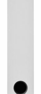 Bowers & Wilkins - 700 Series 3 Floorstanding Speaker with 1" Tweeter on Top and Two 6.5" Bass Drivers (Each) - White