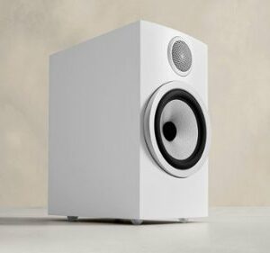 Bowers & Wilkins - 700 Series 3 Bookshelf Speaker with 1" Tweeter and 6.5" Midbass (Pair) - White