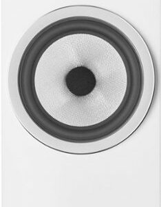 Bowers & Wilkins - 700 Series 3 Bookshelf Speaker with 1" Tweeter on Top and 6.5" Midbass (Pair) - White