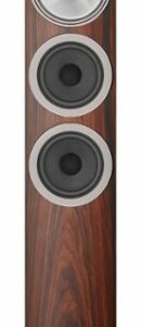 Bowers & Wilkins - 700 Series 3 Floorstanding Speaker with 1" Tweeter and Two 5" Bass drivers (Each) - Mocha