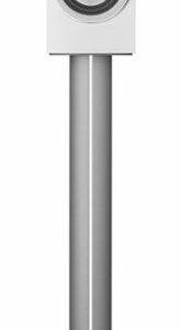 Bowers & Wilkins - FS-700 S3 Speaker Stands - Triple-Column Design, Compatible with 700 S3 Bookshelf Speakers, Cable Management - Silver