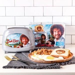 Uncanny Brands - Bob Ross Toaster - Gray