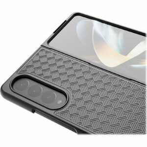 SaharaCase - Slim Hard Shell Case for Samsung Galaxy Z Fold4 - Black