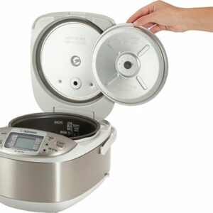 Zojirushi - 5.5 Cup Micom Rice Cooker & Warmer - Stainless Gray