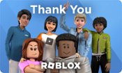 Roblox - $25 Thank You Digital Gift Card [Includes Exclusive Virtual Item] [Digital]