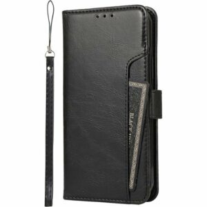 SaharaCase - Folio Wallet Case for Apple iPhone 14 Pro Max - Black