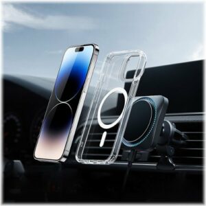 SaharaCase - Hybrid-Flex Kickstand Case for Apple iPhone 14 Pro Max - Clear