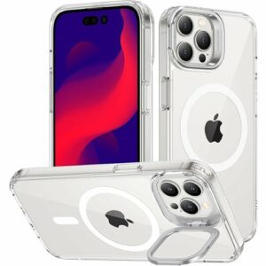 SaharaCase - Hybrid-Flex Kickstand Case for Apple iPhone 14 Pro Max - Clear