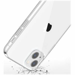 SaharaCase - Hybrid-Flex Hard Shell Case for Apple iPhone 14 Plus - Clear