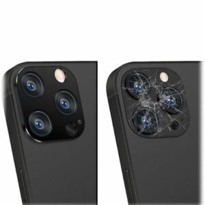 SaharaCase - ZeroDamage Camera Lens Protector for Apple iPhone 14 Pro and iPhone 14 Pro Max (2-Pack) - Black