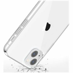 SaharaCase - Hybrid-Flex Hard Shell Case for Apple iPhone 14 - Clear