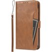 SaharaCase - Folio Wallet Case for Apple iPhone 14 Pro - Brown