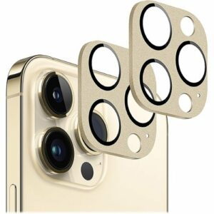 SaharaCase - ZeroDamage Camera Lens Protector for Apple iPhone 14 Pro and iPhone 14 Pro Max (2-Pack) - Gold