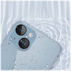 SaharaCase - ZeroDamage Camera Lens Protector for Apple iPhone 14 and iPhone 14 Plus (2-Pack) - Blue