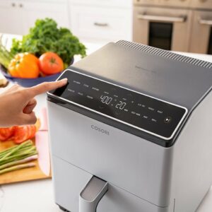 Cosori - Dual Blaze 6.8-Quart Smart Air Fryer - gray