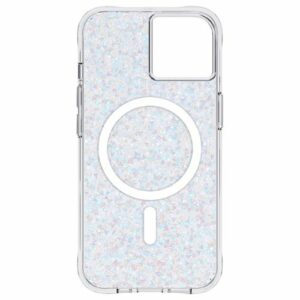 Case-Mate - Antimicrobial Hardshell Case with MagSafe for Apple iPhone 14 - Twinkle Diamond