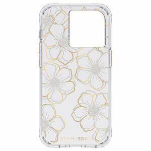 Case-Mate - Hardshell Case for iPhone 14 Pro - Floral Gems