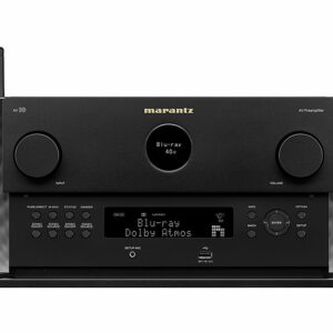 Marantz - AV 10 125W 15.4-Ch Pre Amplifier - Black